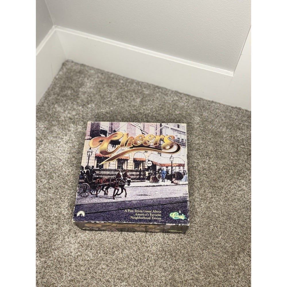 Cheers "Classic" Trivia Board Game 1992 Complete Pre Owned